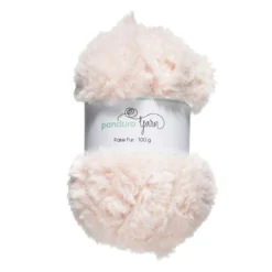 Garn Faux Fur rosa 100g