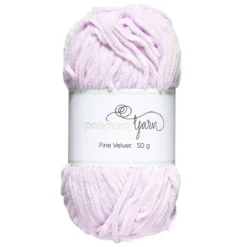 Garn Fine Velvet 50g ljuslila – sammetslent och himmelskt mjukt garn
