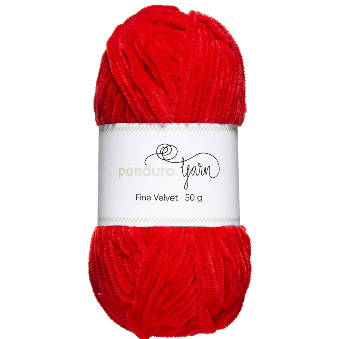 Garn Fine Velvet 50g röd – sammetslent och himmelskt mjukt garn