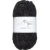 Garn Fine Velvet 50g svart – sammetslent och himmelskt mjukt garn