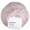 Garn Fluffy 50g puderrosa