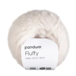 Garn Fluffy 50g vit