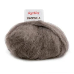 Garn Ingenua 50g mörk mullvad