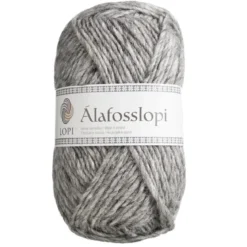 Garn Istex Alafosslopi 100g grå – 0056 Ash heather