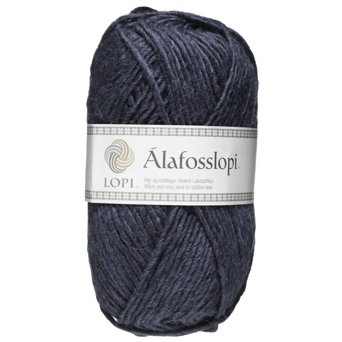 Garn Istex Alafosslopi 100g indigo – 9959 Indigo