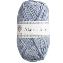 Garn Istex Alafosslopi 100g ljusblå – 0008 Light denim heather