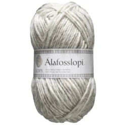 Garn Istex Alafosslopi 100g ljusgrå – 0054 Light ash heather