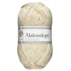 Garn Istex Alafosslopi 100g ljusbeige – 9972 Ecru heather