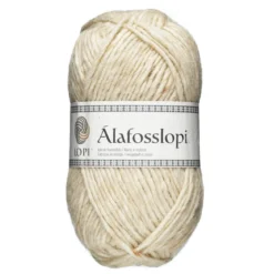 Garn Istex Alafosslopi 100g ljusbeige – 9972 Ecru heather