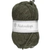 Garn Istex Alafosslopi 100g mörkgrön – 9966 Cypress green heather