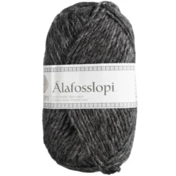 Garn Istex Alafosslopi 100g mörkgrå – 0058 Dark grey hue
