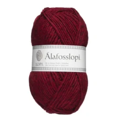 Garn Istex Alafosslopi 100g mörkröd – 1238 Dusk red