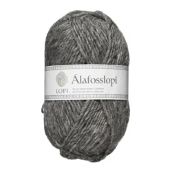 Garn Istex Alafosslopi 100g musgrå – 0057 Grey heather