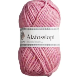 Garn Istex Alafosslopi 100g rosa – 1239 Winter morning