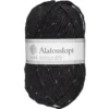 Garn Istex Alafosslopi 100g svartmelerad – 9975 Black tweed