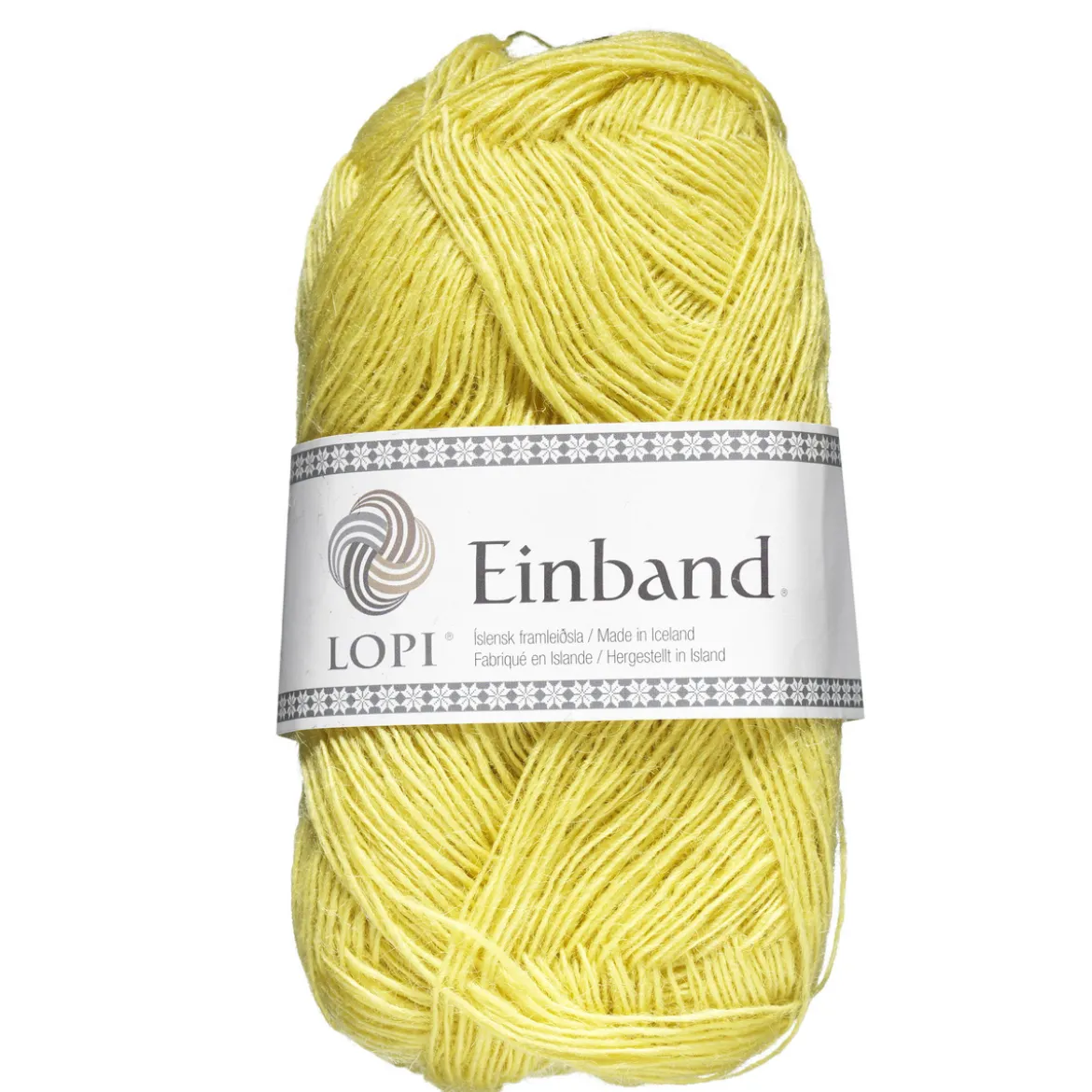 Garn Istex Einband 50g gul – Yellow 1765