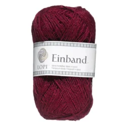 Garn Istex Einband 50g mörkröd – Brick 9165