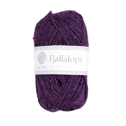 Garn Istex Fjallalopi 50g lila – Purple rain 3073