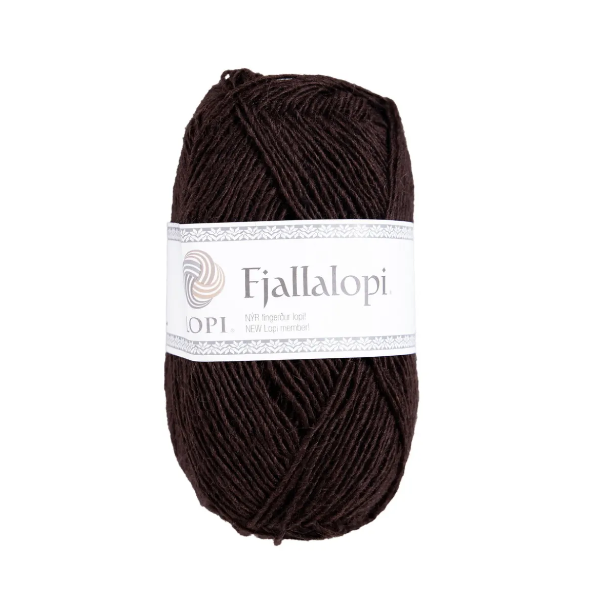 Garn Istex Fjallalopi 50g mörkbrun – Deep brown 3003