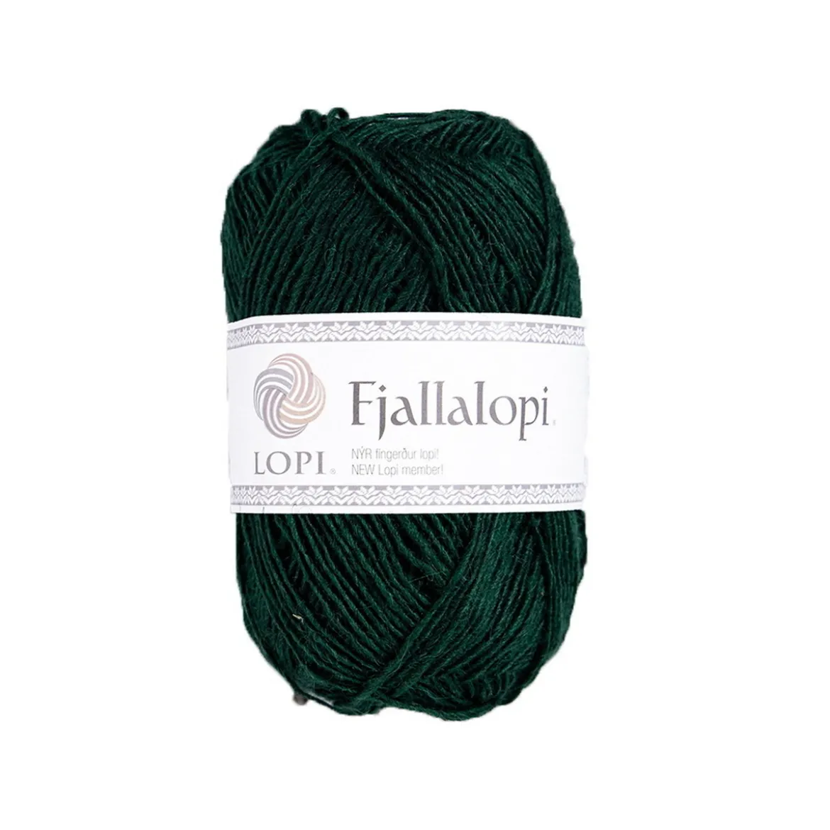 Garn Istex Fjallalopi 50g mörkgrön – Green energy 3030