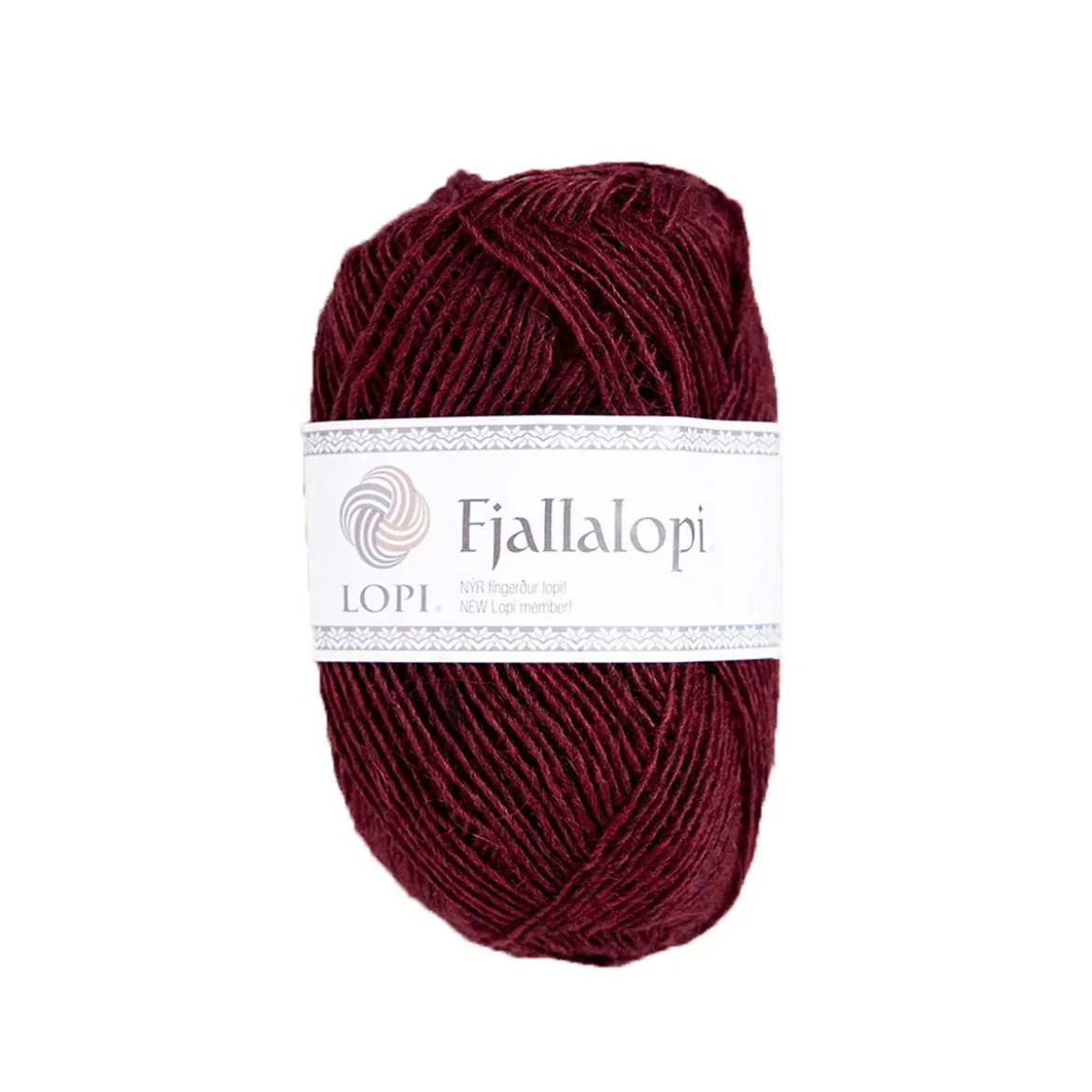 Garn Istex Fjallalopi 50g mörkröd– Maroon 3060