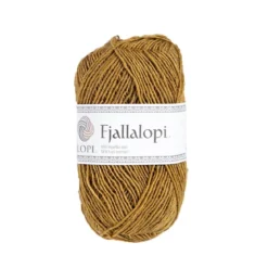 Garn Istex Fjallalopi 50g senapsgul – Mustard 3041