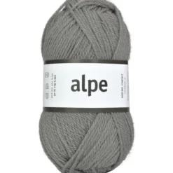 Garn Järbo Alpe 50 g grå – 36117 Grey stone