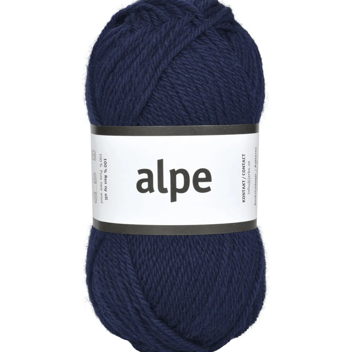 Garn Järbo Alpe 50 g mörkblå – 36108 Victory blue