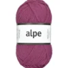 Garn Järbo Alpe 50 g mörkrosa – 36115 Azalea pink