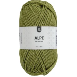 Garn Järbo Alpe 50 g skogsgrön – 36124 Meadow green