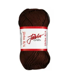 Garn Järbo 8/4 50g brun – 32026 Chocolate brown