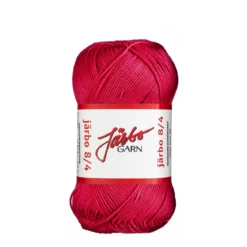 Garn Järbo 8/4 50g ceriserosa – 32043 Hot pink