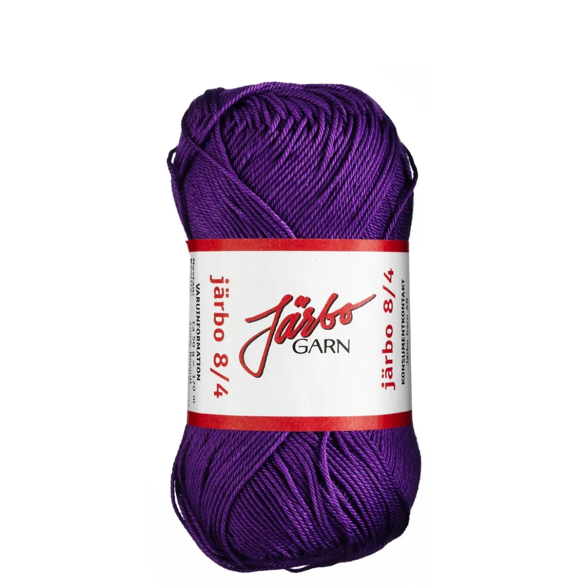 Garn Järbo 8/4 50g lila – 32021 Purple