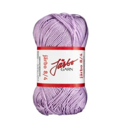 Garn Järbo 8/4 50g ljuslila – 32062 Pastel purple