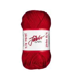 Garn Järbo 8/4 50g röd – 32011 Red
