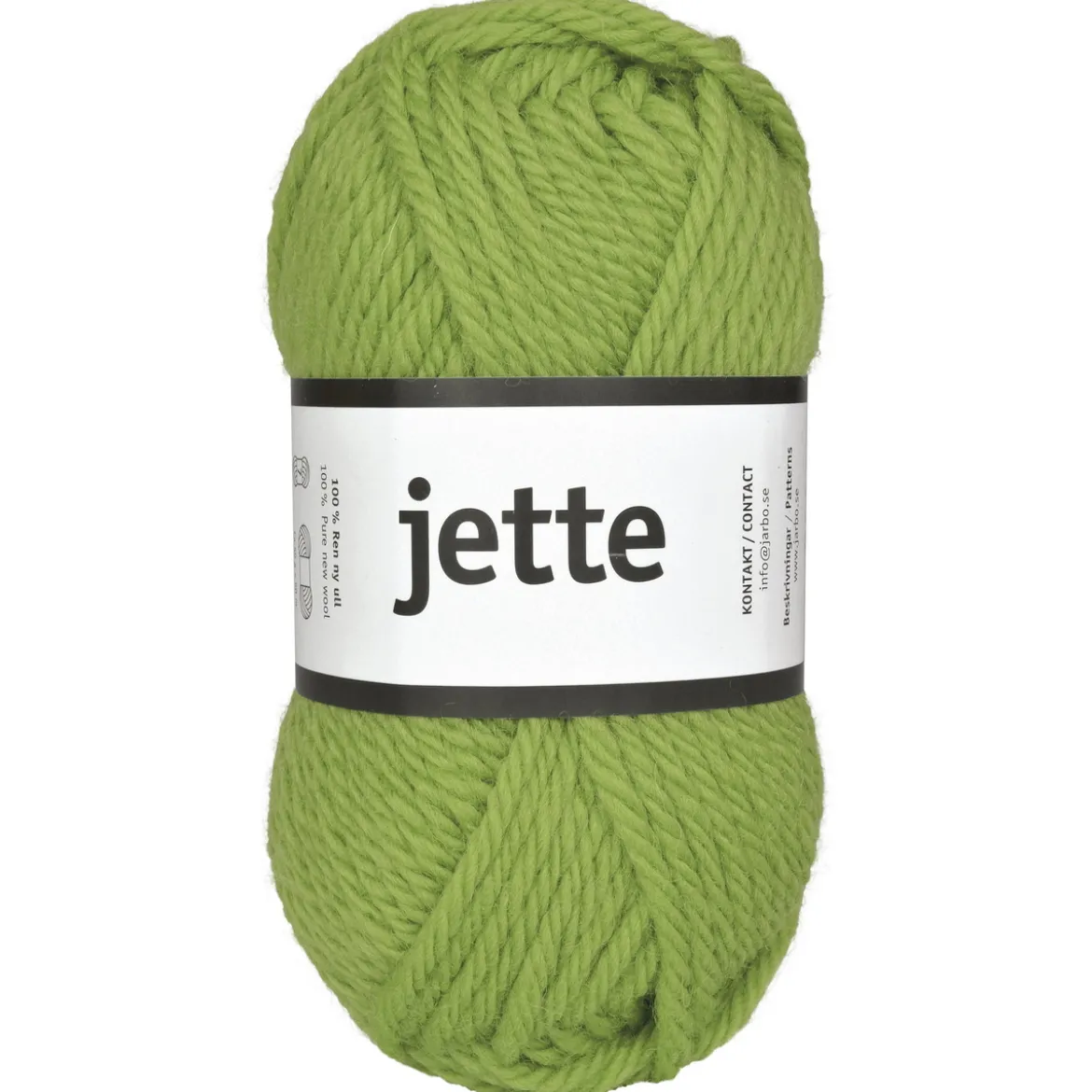 Garn Järbo Jette 50g ljusgrön – 26311 Lime green