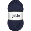 Garn Järbo Jette 50g mörkblå – 26308 Victory blue