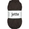 Garn Järbo Jette 50g mörkbrun – 26313 Coffee kick