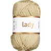 Garn Järbo Lady 50g beige – 44207 Beige