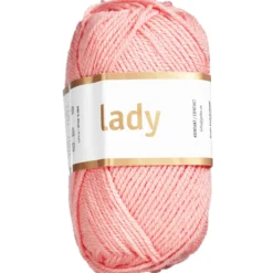 Garn Järbo Lady 50g rosa – 44217 Soft pink
