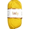 Garn Järbo Lady 50g senapsgul – 44210 Mustard yellow