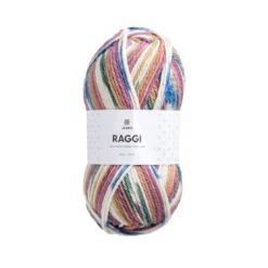 Garn Järbo Raggi 100g ljus pastell – Ferrris wheel 15257