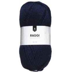 Garn Järbo Raggi 100g mörkblå – Navy blue 1557