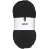 Garn Järbo Raggi 100g svart – Charcoal black 1558