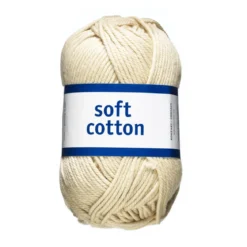 Garn Järbo Soft Cotton 50g beige – 8856 Nature beige