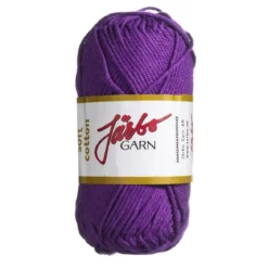 Garn Järbo Soft Cotton 50g lila – 8877 Plum
