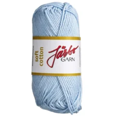 Garn Järbo Soft Cotton 50g ljusblå – 8849 Paled blue