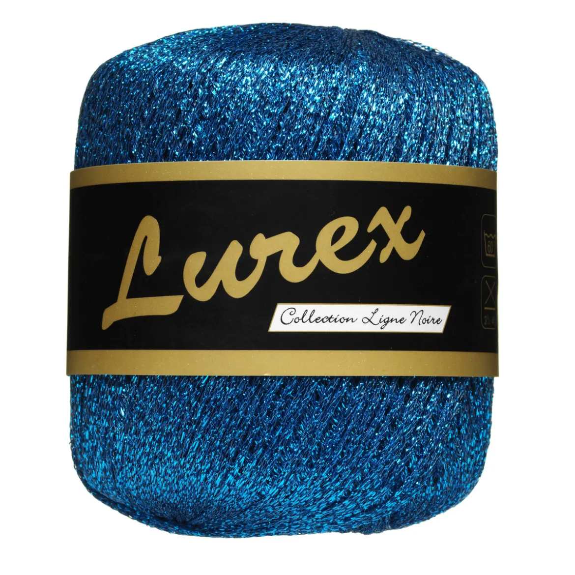 Garn Lammy Lurex 25g turkos