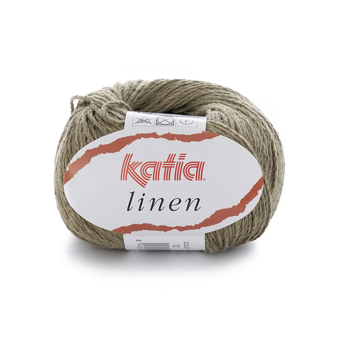 Garn Linen 50g khaki