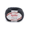 Garn Linen 50g svart